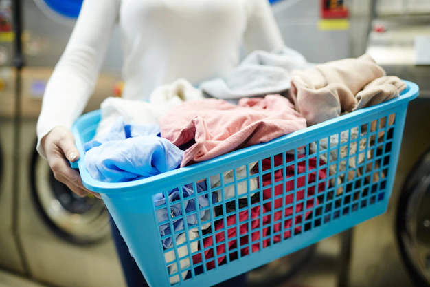 laundry service at the laundromat